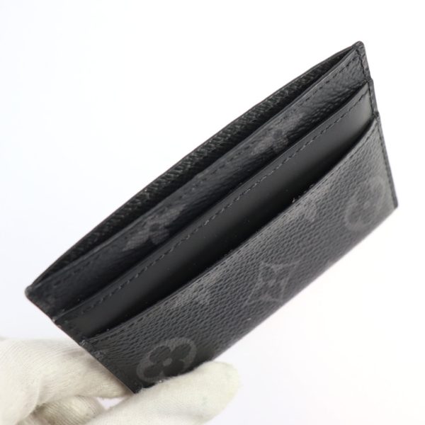 2305113008017 6 Louis Vuitton Porto Carte Double Case Black Gray