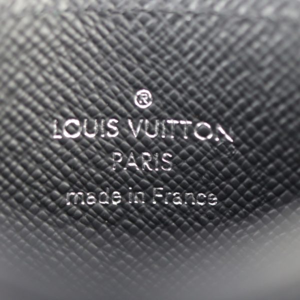 2305113008017 7 Louis Vuitton Porto Carte Double Case Black Gray