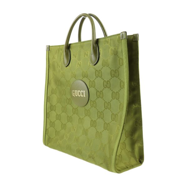 2305113008033 2 Gucci Off The Grid Medium Tote Bag GG Forest Green