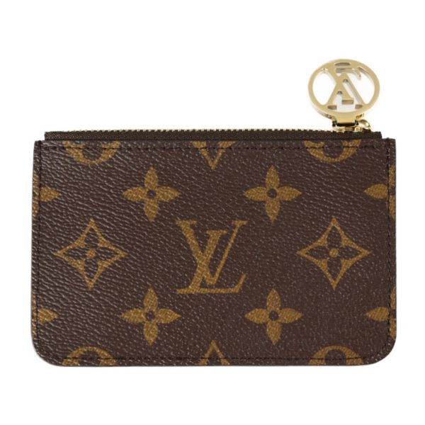 2306043007031 2 Louis Vuitton Porto Carte Romy Coin Case Brown