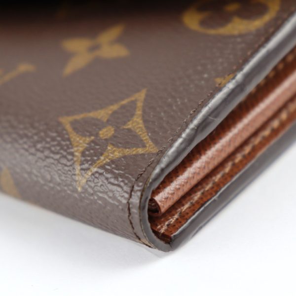 2306081001009 5 Louis Vuitton Portefeuille Sarah Long Wallet Brown