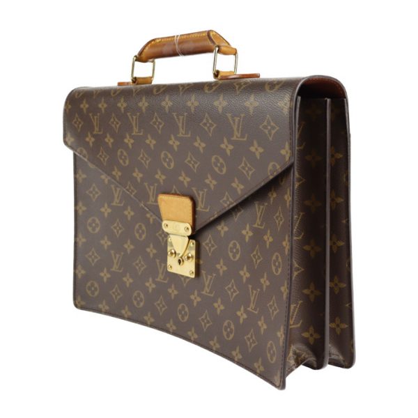 2307081007014 2 Louis Vuitton Serviette Conseil Business Bag Brown