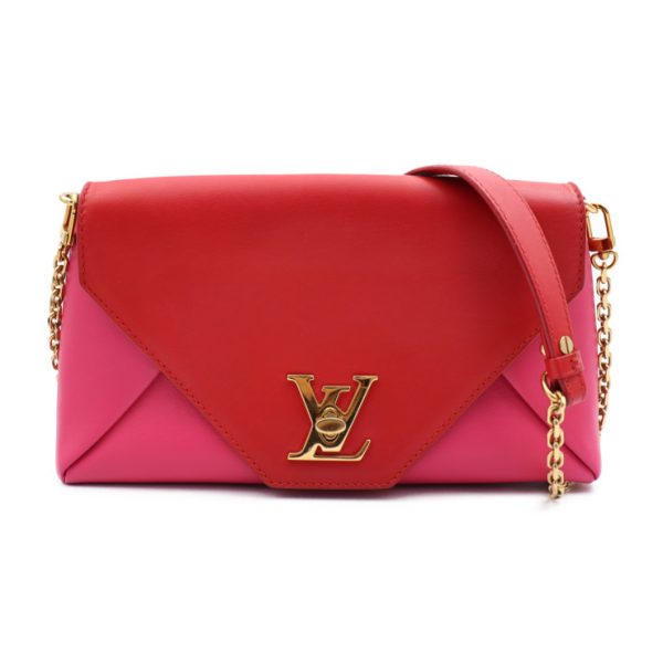 2307083007018 1 Louis Vuitton Love Note Shoulder Bag Red Pink