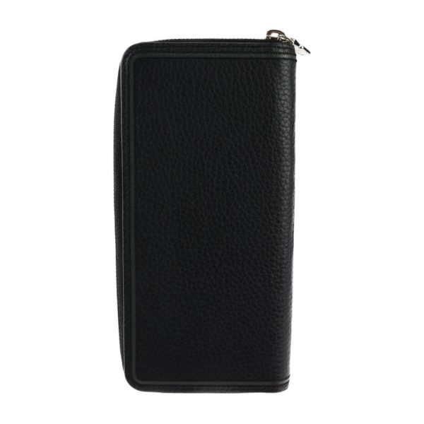 2307123007046 3 Louis Vuitton Zippy Vertical Long Wallet Black