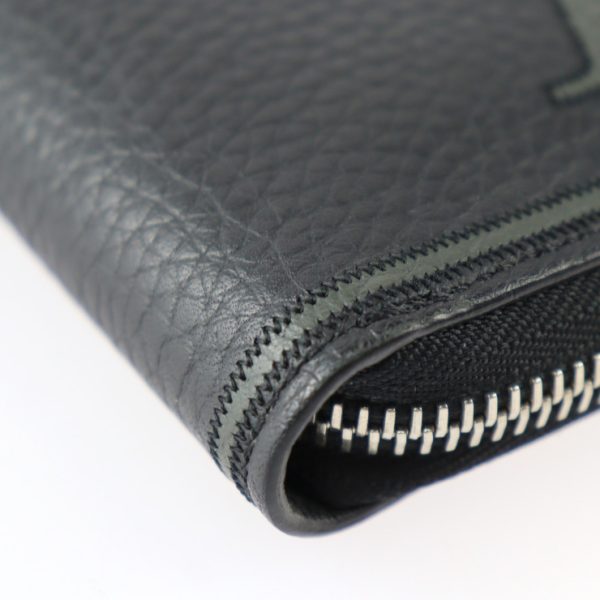 2307123007046 5 Louis Vuitton Zippy Vertical Long Wallet Black