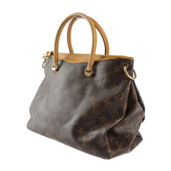 2307123007048 2 Louis Vuitton Monogram Pallas Handbag Brown