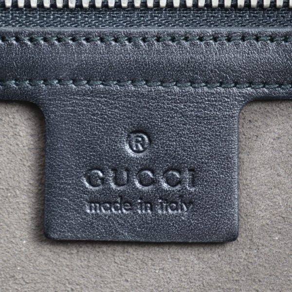 2307123007054 10 Gucci Guccisima Shoulder Bag Leather Black Pouch