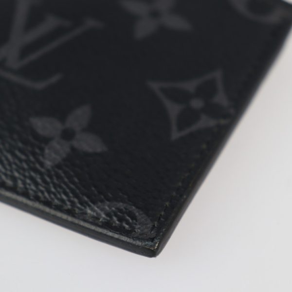 2308033010069 5 Louis Vuitton Coin Card Folder Monogram Black Gray