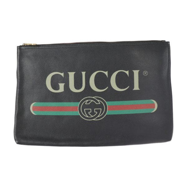 2308053008010 1 Gucci Portfolio Bag Leather Black