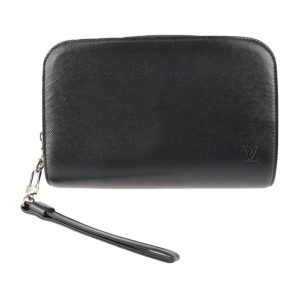 2308103008052 1 Saint Laurent Medium Shoulder Bag Clutch Bag Leather Black