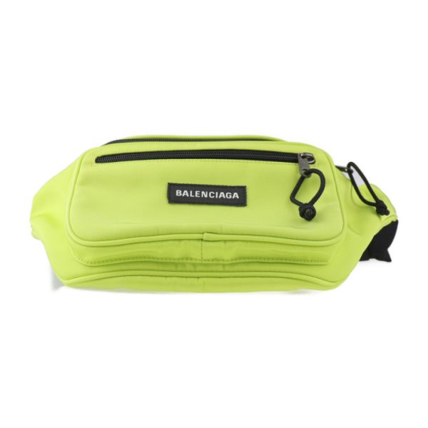 2308113010048 4 Balenciaga Explorer Belt Pack Waist Bag Neon Yellow Black