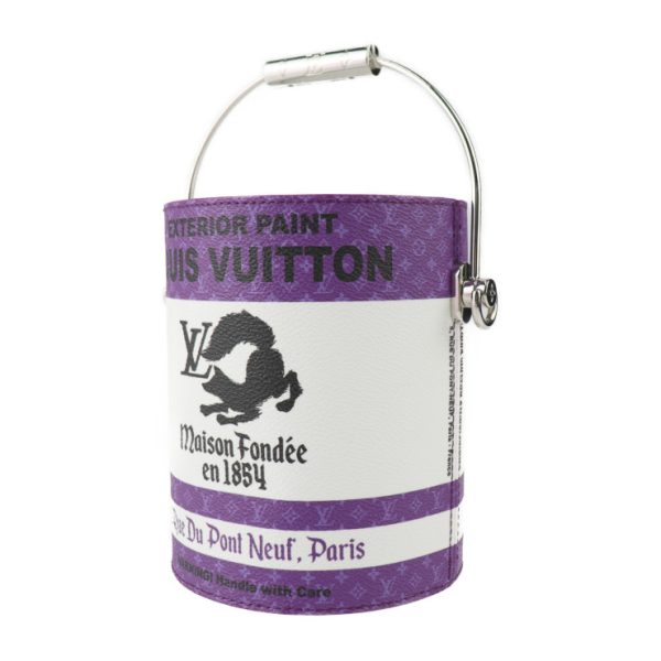 2308113010051 3 Louis Vuitton LV Paint Can Handbag Purple White