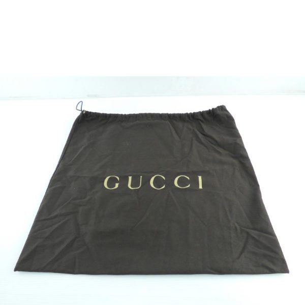 23085 8 Gucci Canvas Leather Handbag