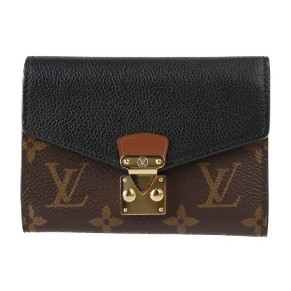 2309023007062 1 Louis Vuitton Pallas Trifold Wallet Brown Black