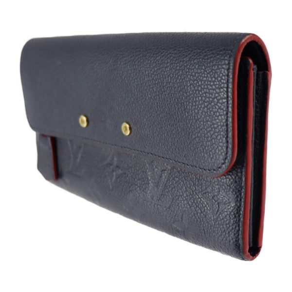 2309103007058 2 Louis Vuitton Pont Neuf Long Wallet Marine Rouge