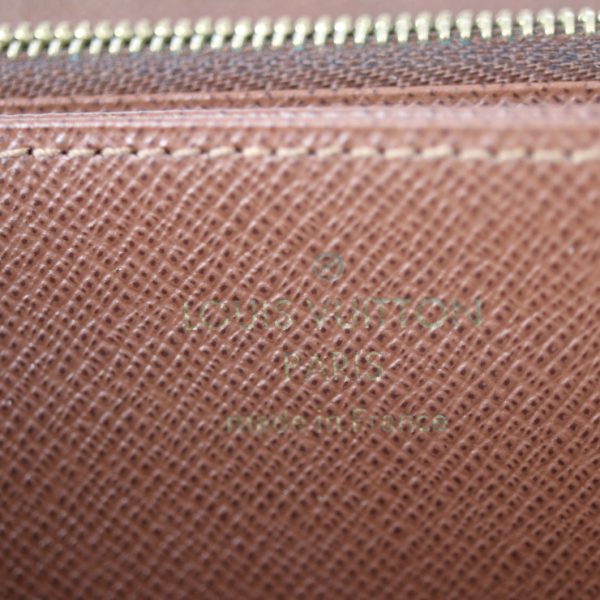 2310041001012 9 Louis Vuitton Zippy Long Wallet Leather Brown