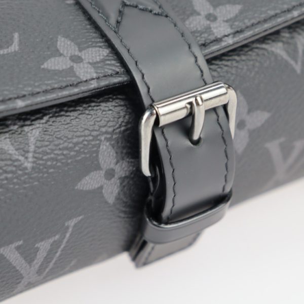 2310053010060 5 Louis Vuitton Etuit 3 Montre Pouch Black Gray