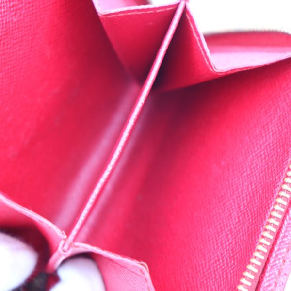 2310061001022 8 Louis Vuitton Compact Zip Cherry Wallet Brown Red