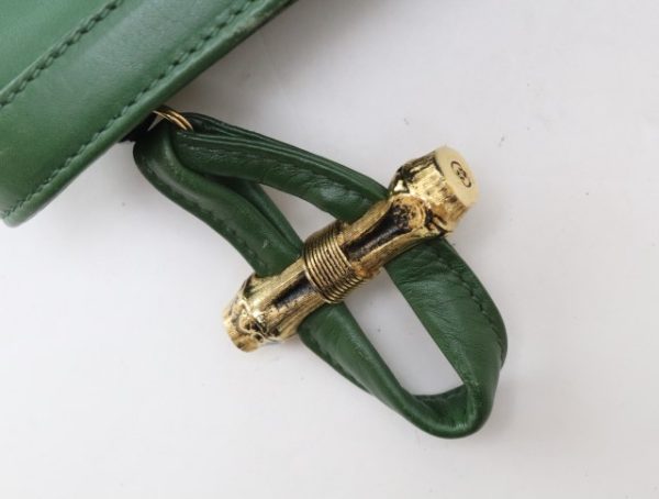 2311 68 8 Gucci Clutch Bag Leather Green