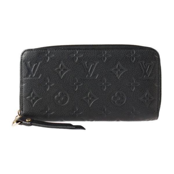 2311041001018 1 Louis Vuitton Zippy Wallet Monogram Noir Black