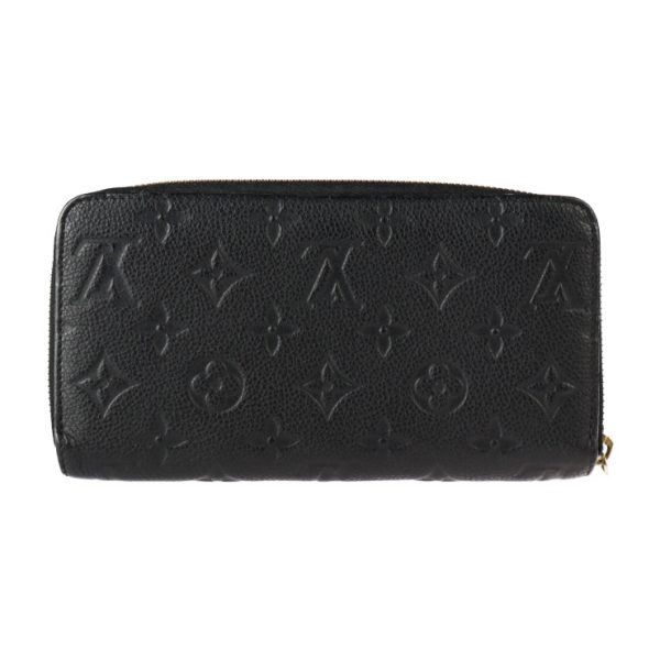 2311041001018 3 Louis Vuitton Zippy Wallet Monogram Noir Black