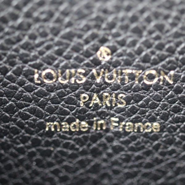 2311041001018 9 Louis Vuitton Zippy Wallet Monogram Noir Black