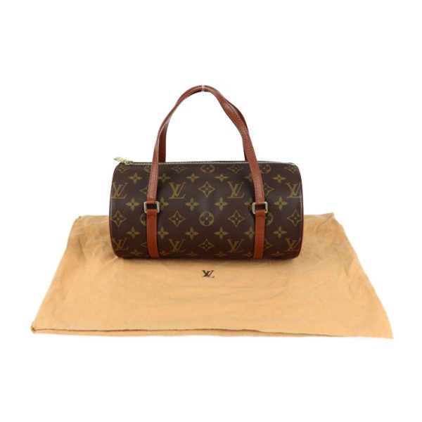 2311071001010 10 Louis Vuitton Papillon 26 Handbag Canvas Brown