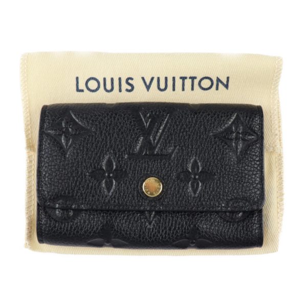 2311103010073 9 Louis Vuitton Multicle 6 Key Case Monogram Black