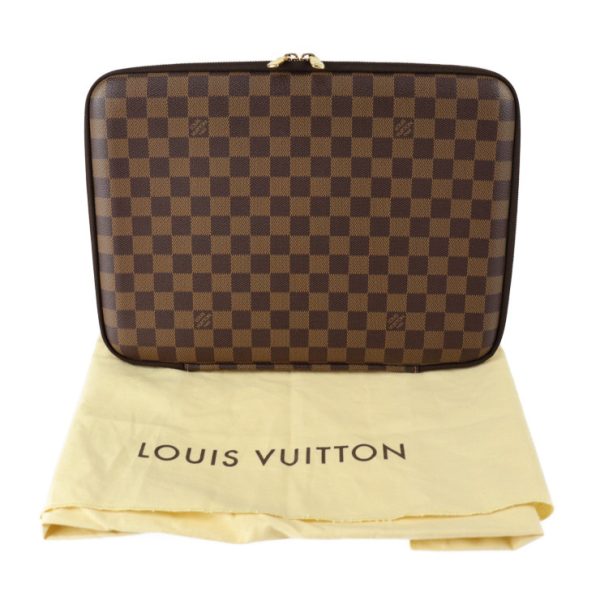 2312063007096 10 Louis Vuitton Computer Sleeve Bag Ebene Brown