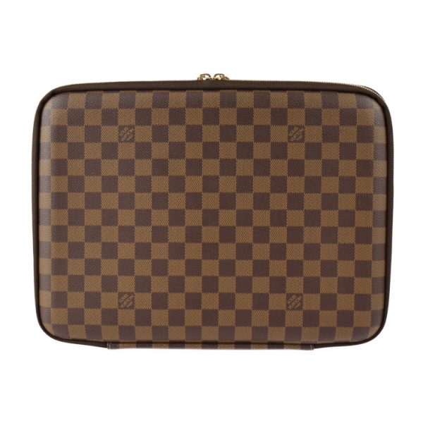 2312063007096 3 Louis Vuitton Computer Sleeve Bag Ebene Brown