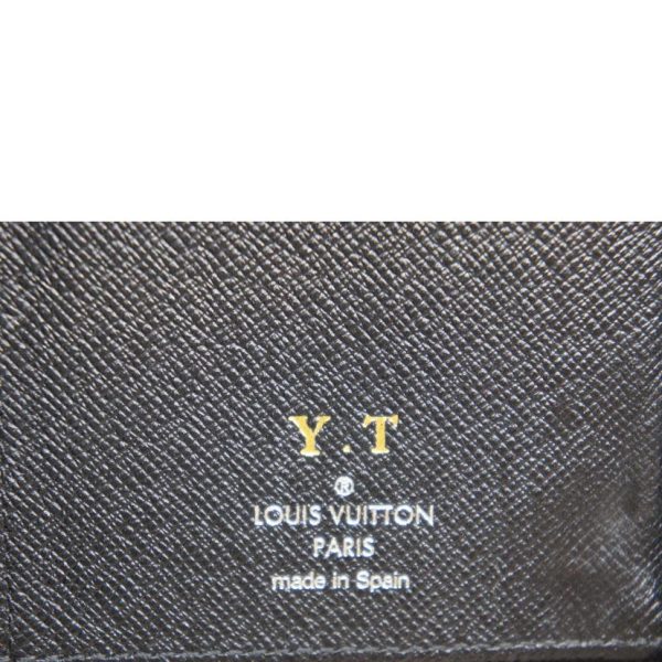 23121 6 Louis Vuitton Zippy Wallet Vertical Damier Wallet Graphite