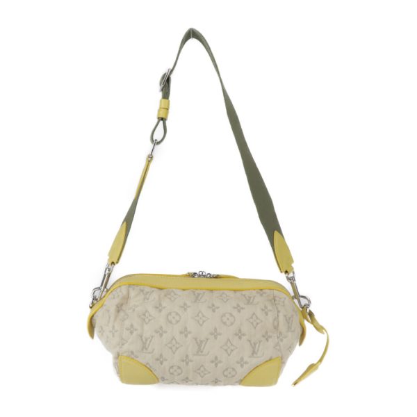 2313043007072 1 Louis Vuitton Pochette Round Shoulder Jaune Yellow