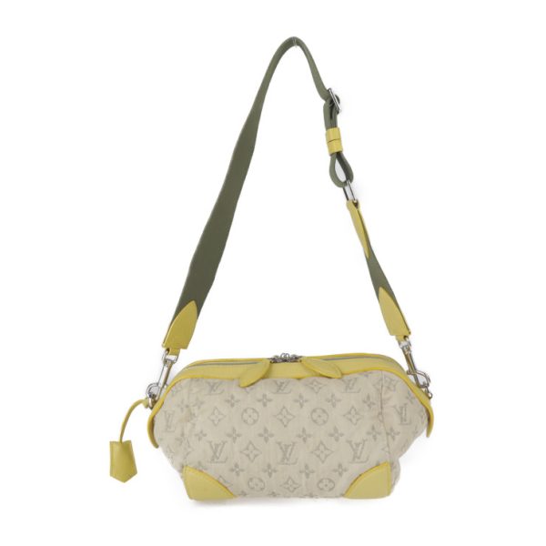 2313043007072 3 Louis Vuitton Pochette Round Shoulder Jaune Yellow