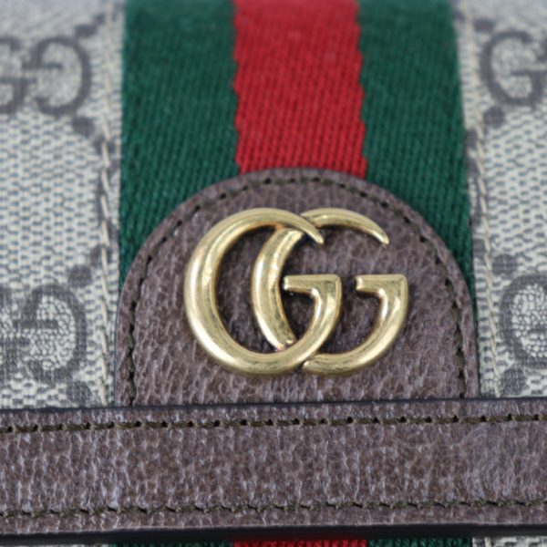 2313043007078 7 Gucci Ophidia GG Bifold Wallet GG Beige Ebony