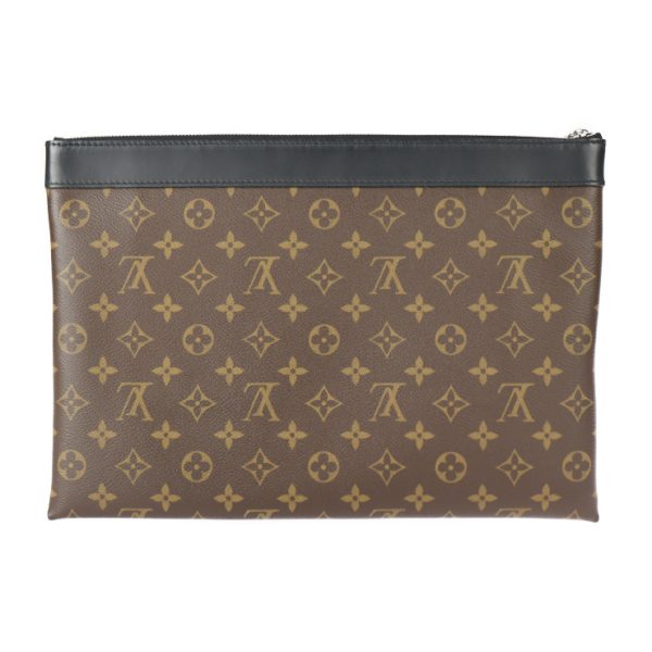 2313043010061 3 Pochette Discovery Bag Monogram Brown Black