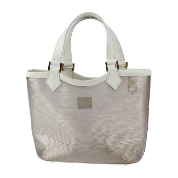 2314063010127 3 Louis Vuitton Mini Bay Plage Handbag Greige White