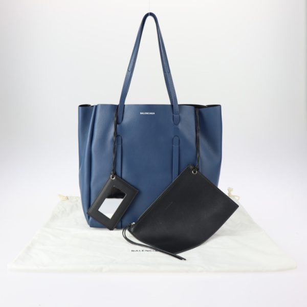 2314063010137 10 Balenciaga Everyday Leather Tote Bag Blue