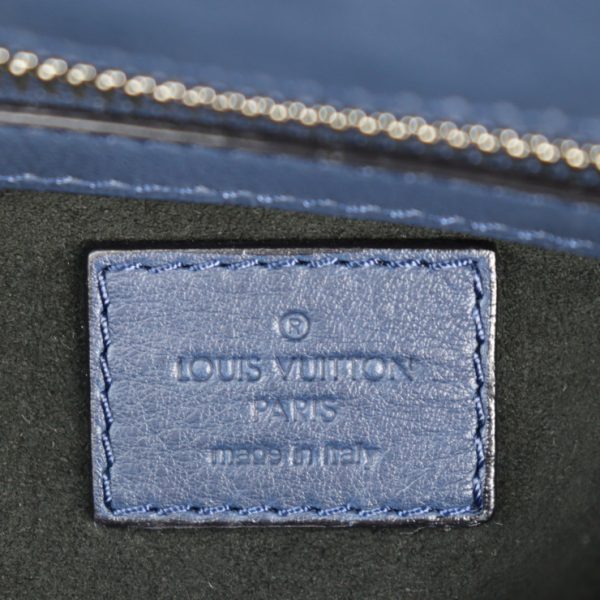 2314083007064 8 Louis Vuitton Lilia GM Antia Tote Bag Andigo Blue