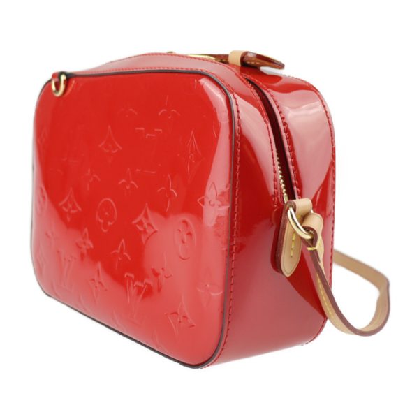 2314093010031 2 Louis Vuitton Santa Vernis Shoulder Bag Sleaze Red