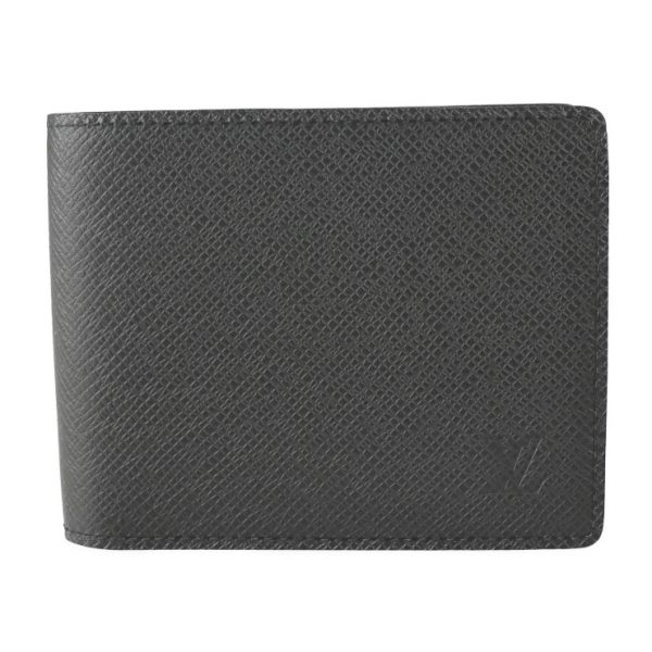 2315023002102 1 Louis Vuitton Compact Bifold Wallet Ardoise Black