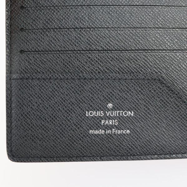 2315023002102 9 Louis Vuitton Compact Bifold Wallet Ardoise Black