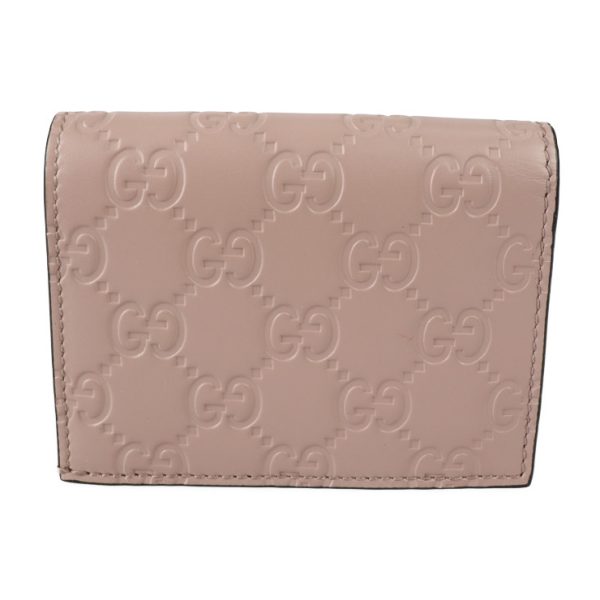 2315033002099 3 Gucci Guccisima Bifold Wallet Leather Pink