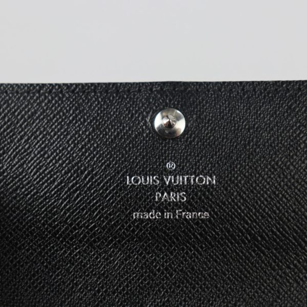 2316033007115 9 Louis Vuitton Portocle Voiture Key Case Black Gray