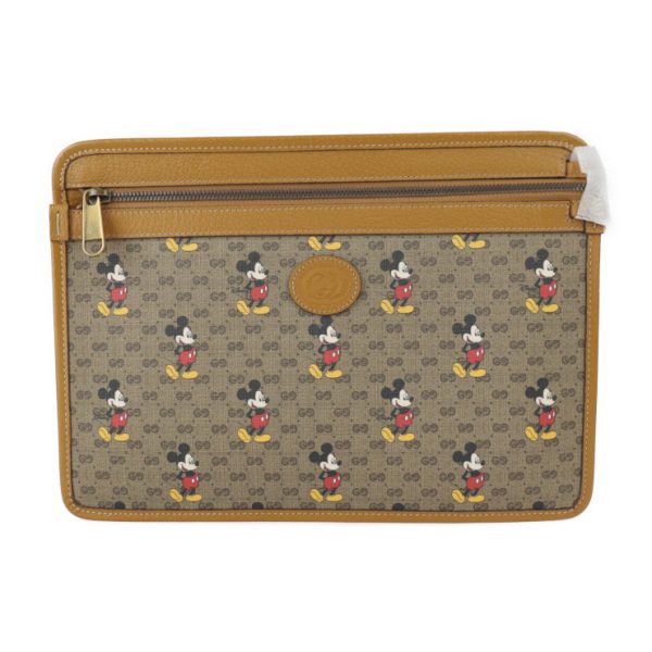 2316033007124 1 Gucci Mickey Mini GG Supreme Bag Brown