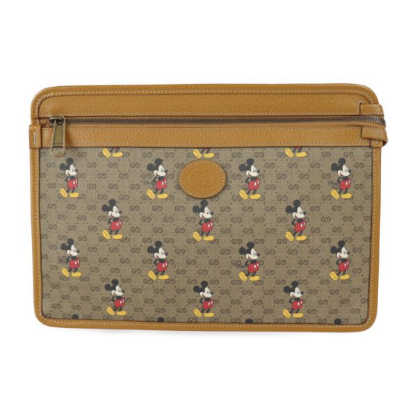 2316033007125 1 Gucci Mickey Mini GG Bag Brown Clutch Pouch