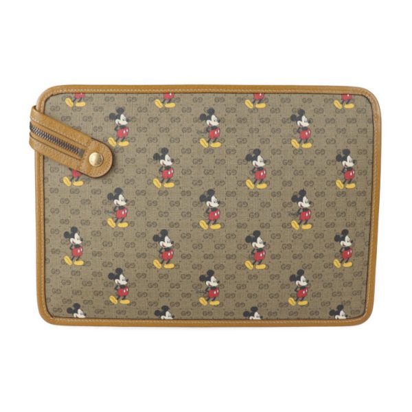 2316033007125 3 Gucci Mickey Mini GG Bag Brown Clutch Pouch