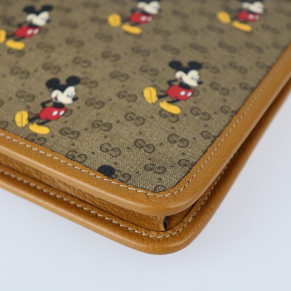 2316033007125 5 Gucci Mickey Mini GG Bag Brown Clutch Pouch