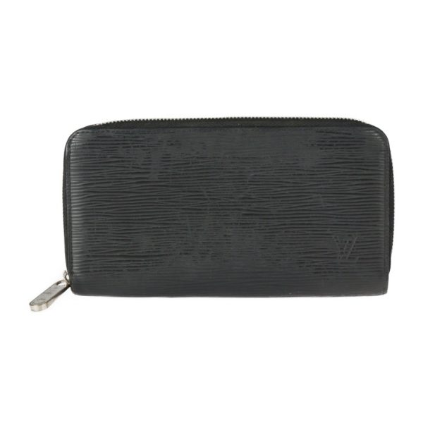 2316041002002 1 Louis Vuitton Zippy Long Wallet Epi Leather Black