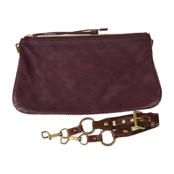 2316063001163 1 Louis Vuitton Cuir Pochette Onata Handbag Purple