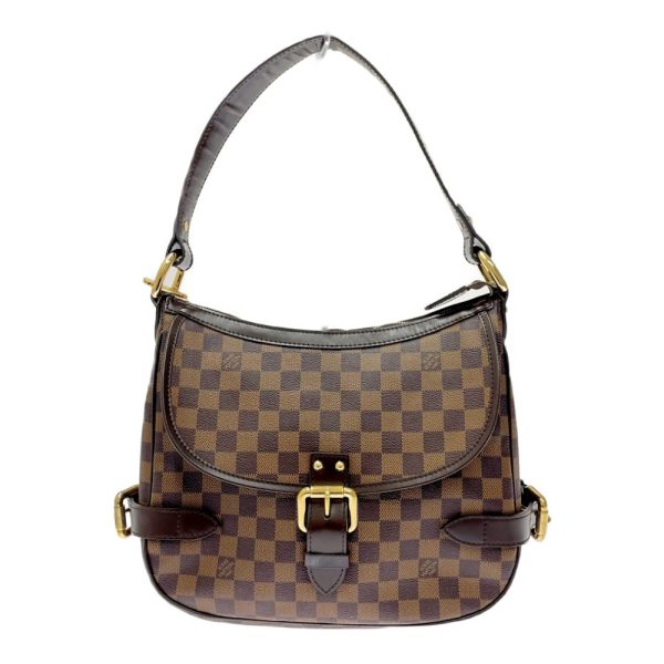 231633 1 LOUIS VUITTON Damier PVC Highbury Shoulder Bag Brown